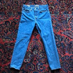 Levi’s Wedgie straight leg jeans